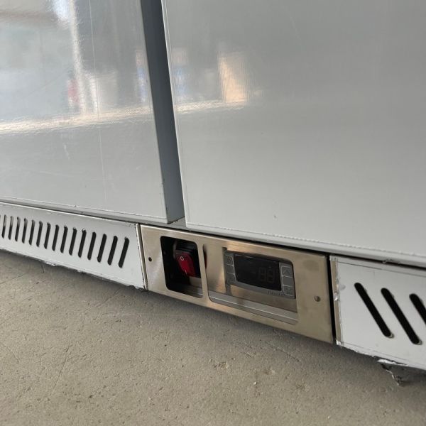 Under Counter Refrigerated Sandwich Prep Table Stainless Steel 2 Door