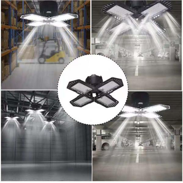 High Brightness 120lm/W E27 Base Adjustable Shop Light Foldable