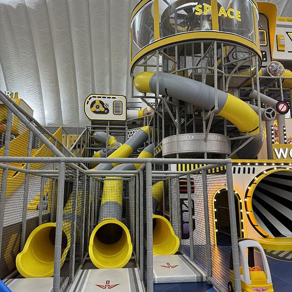 Toboggan extérieur en acier inoxydable pour enfants de 3 à 12 ans