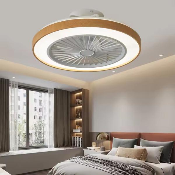 2025 Hotsale d'été ventilateur de plafond lumière pour la chambre à coucher maison minuscule 50cm ventilateur de plafond avec lumière 72W y compris le contrôle à distance APP
