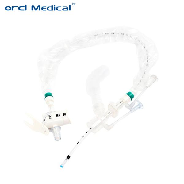 Easy Identification in Pediatric Intensive Care Disposable medical 24H 72H Color-Coded Closed Suction Catheter 