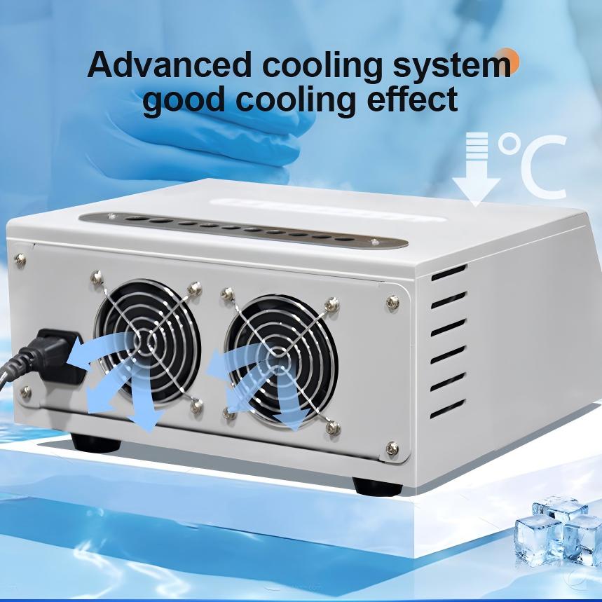 PPP-filler Collagen Booster Machine Dual Chamber Heating Cooling System for Wrinkle Removal Facial Clinical Centrifuge