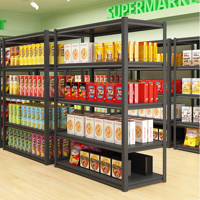 Standing Type 5-layer Boltless Galvanized Steel Garage Storage Shelves with No. of Tiers