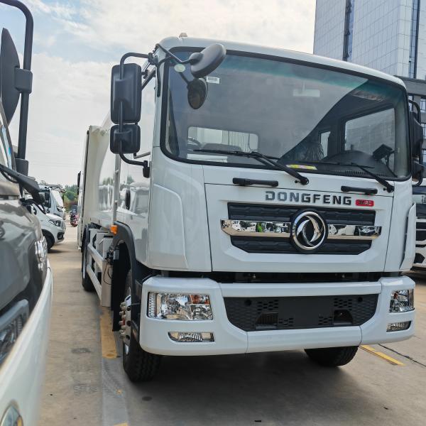 Dongfeng Captain Rear Loader Garbage Truck Compactor Refuse Waste Collection Vehicle