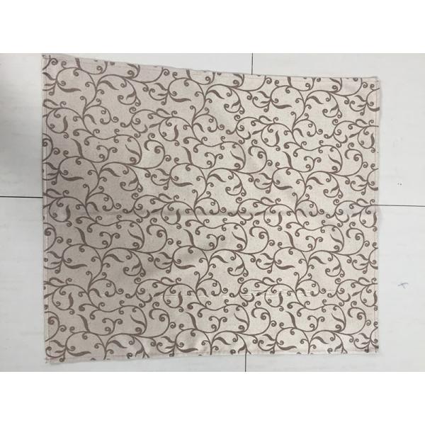 BSCI passed-Fashionable jacquard cushion cover with flower design