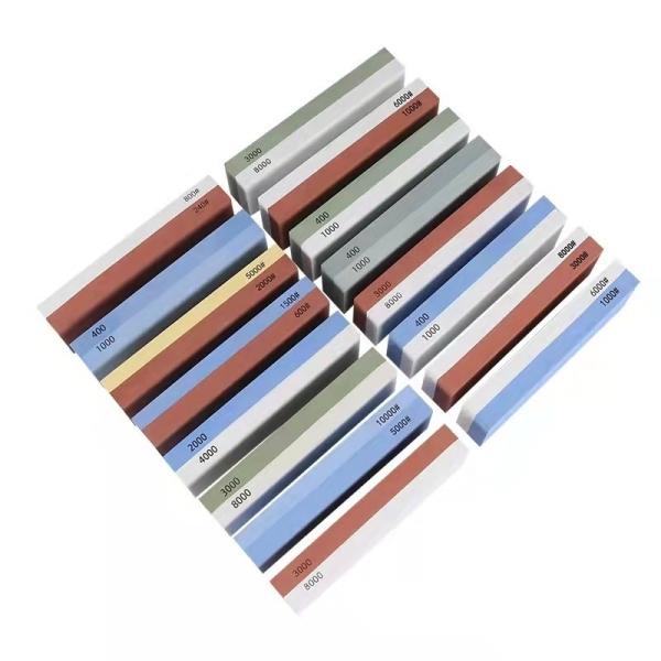 Double-sided Ceramic Bond White Corundum Whetstone Knife Sharpening Stone for Household