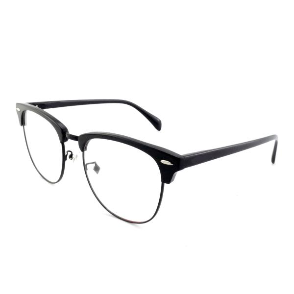 FP2648 Óculos clássicos de metal de acetato Vintage quadrados Unisex Frame Óculos