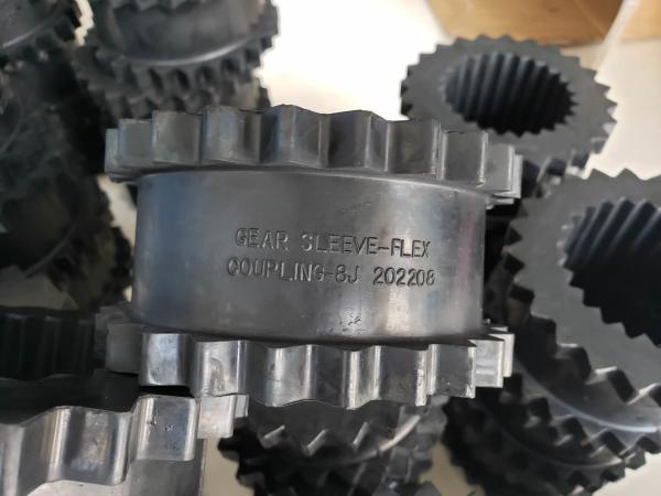 Flexible 8J High Strength Polyurethane Coupling for Oil Resistant Pipe Connections