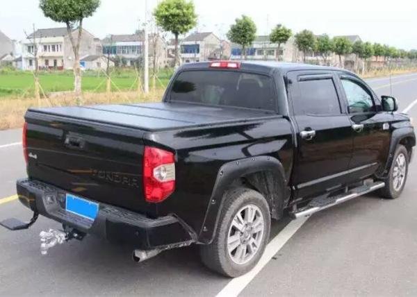 Barras de passo lateral de liga de alumínio para tábuas de corrida TOYOTA Tundra 2014 2016 2018