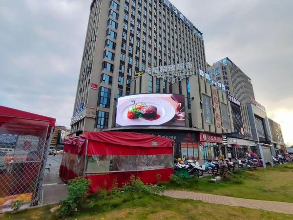 Alta taxa de atualização 960mm*960mm P5 P10 3840Hz Exibição LED de cor total para publicidade Reconhecimento de parede de vídeo