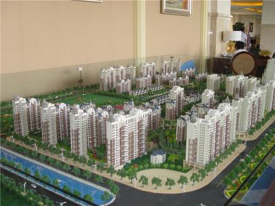 Real estate model for makerting , led light house models