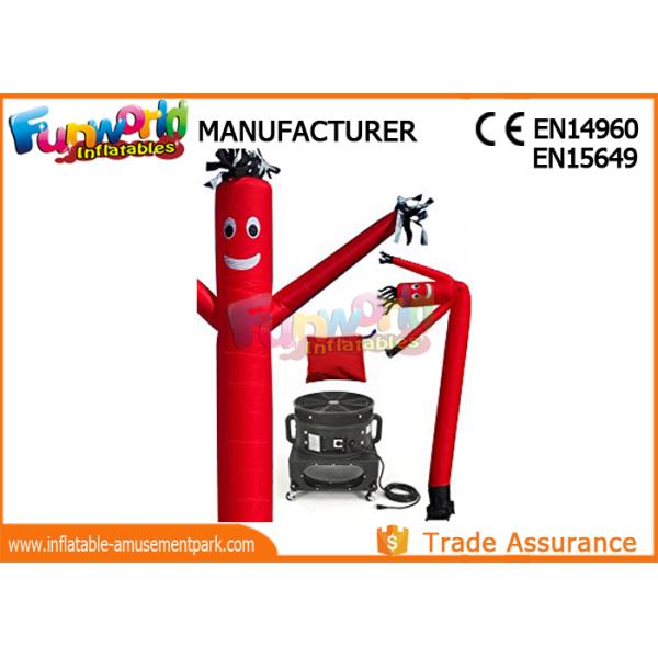 Hombre publicitario de nylon revestido modificado para requisitos particulares del baile del aire del PVC Inflatables