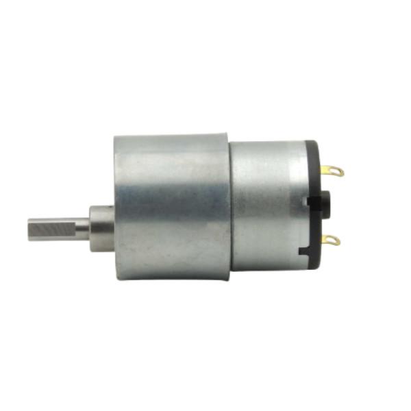 37mm 520 Brushed 12V DC Gear Motor High Torque Gear Reduction Electric Motor