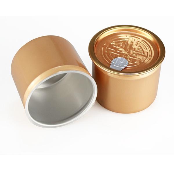 Бак утюга загерметизировал жестяную коробку бочонка подарочной коробки металла коробок олова чая хранения