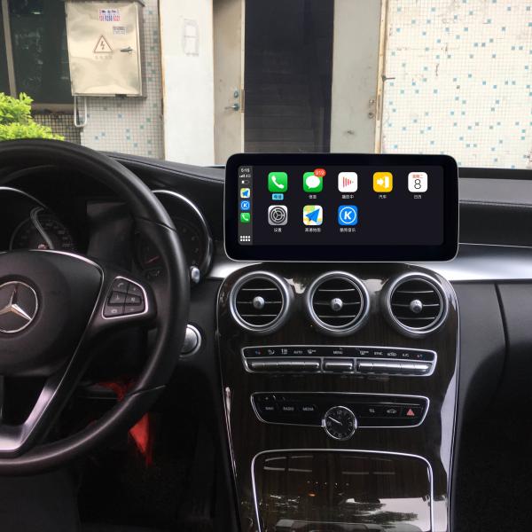 10.25 Inch Car Multimedia Player , Car Stereo Touch Screen For Mercedes Benz W204