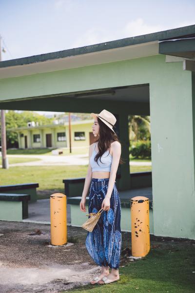 Scoop Neck Top With High Waist Women Swimwear 3 Pieces Beach Wear Bathing Suit Women
