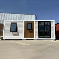 Maison de conteneurs expandables en acier résistant à la corrosion maisons de conteneurs pliables préfabriquées