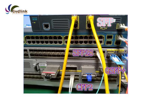 Transceptores 100G QSFP-100G-ER4-Lite QSFP óticos do conector 40km do LC