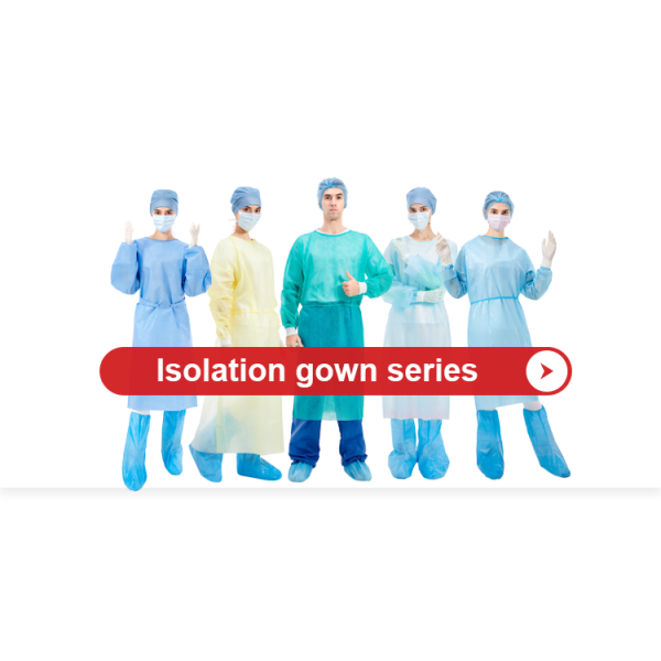 Haixin Disposable Lab Jacket Disposable Hip-Length Workwear SMS 50 Gsm Disposable Shirts with Snaps ISO 13485