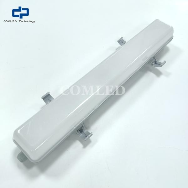 Luminaire réglette LED approuvé CE SAA C-Tick, IP65, tri-preuve, réglettes d'urgence, industriel, étanche aux intempéries, pour parking, entrepôt, tunnel