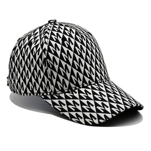 Customized Flat Embroidery Golf Hat Snapback Nylon Webbing Metal Buckle