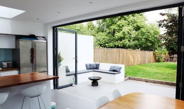 Superior Apartment Aluminum Folding Doors Linkage Folding Vertical