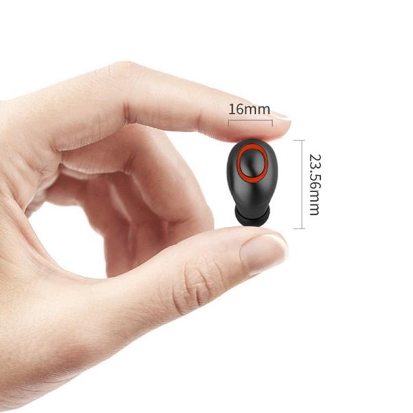  				Bluetooth Earpieces Tws Mini Earpieces Wireless in Ear Earbuds Sans Fil Handsfree Bluetooth Headsets (with 2500mAh Power Bank charging case) 	        
