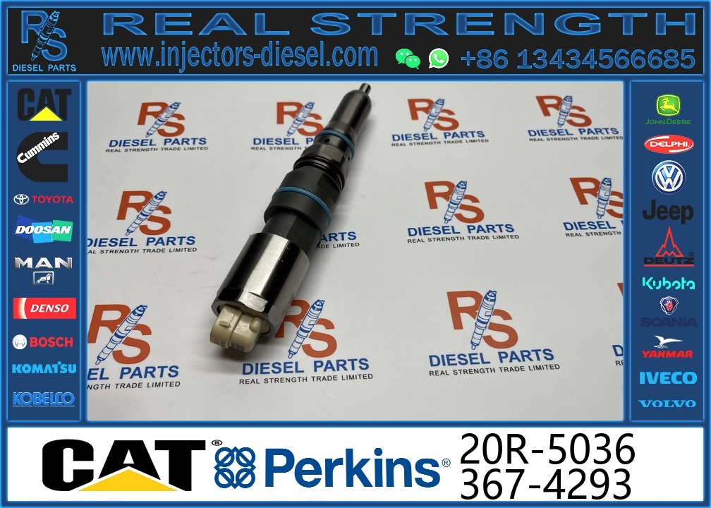 Caterpillar original 4563493 20R5036 456-3493 20R-5036 for C9.3 Original Common Rail Fuel Injector Diesel Engine with 1 Year Warranty original new injector