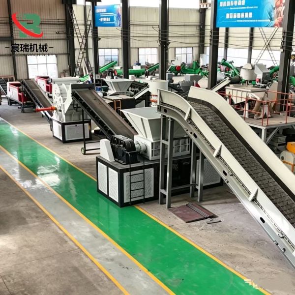Aluminum Scrap Shredder Scrap Metal Shredder Broken Bridge Aluminum Crushing and Sorting Production Line