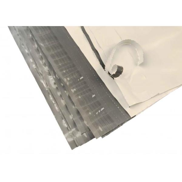 Водоустойчивая непрозрачная белая поли пересылая сумка 12x15.5