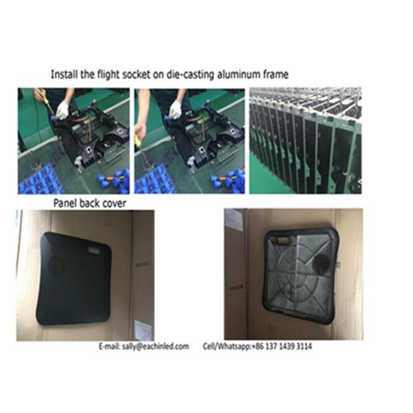 Die Casting Aluminum 3.91mm Rental Led Video Wall Full Color Led Display Screen