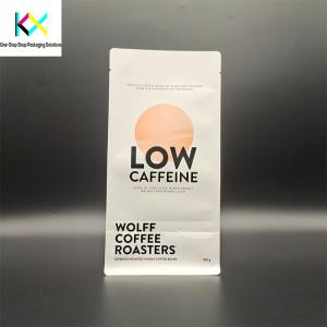 OEM Coffee Bean Packaging Bags Digital Printed Coffee Bags With AL film