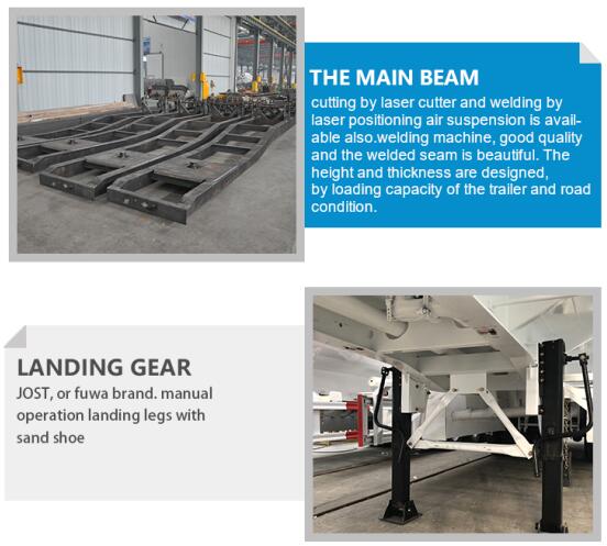 5 Comdepartment 40 Cubic Oil Tank Trailer For Chemical Liquid Transport