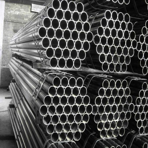Hot Rolled Cold Drawn Tube , AISI 304 Stainless Steel Round Tube Hairline HL NO.4