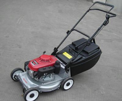 Cortador de grama comercial do jardim do impulso da mão, cortador de grama da gasolina 18inch