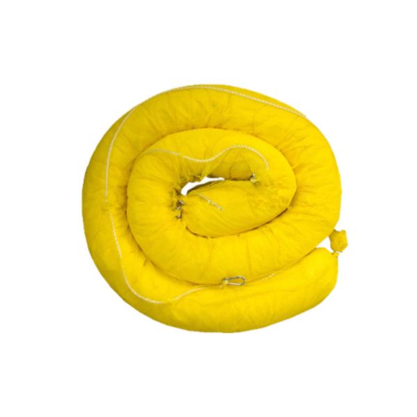 Hazmat Chemical Absorbent Socks 7.6cmx1.2m Polypropylene Industrial Spill Absorbent Socks