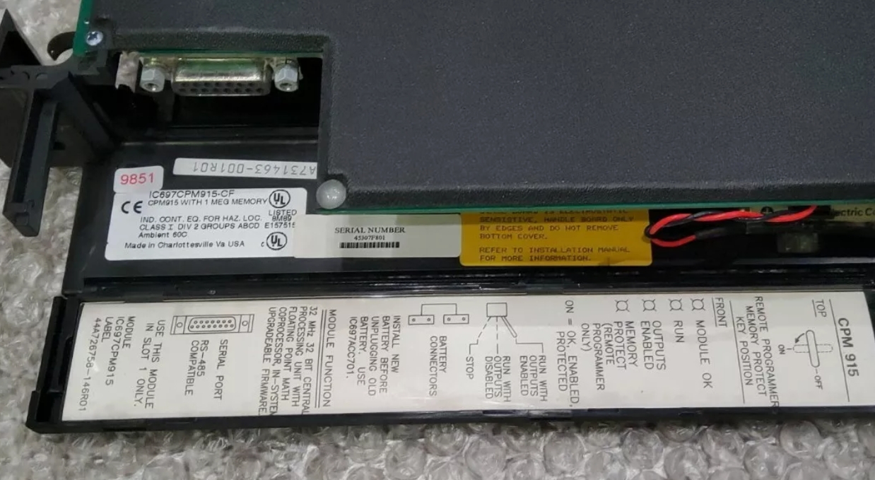 IC697CPM915 GE cPU модуль