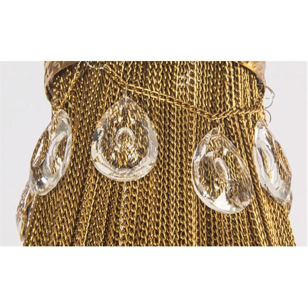 Crystal Hanging chain pendant light chandelier Lamp Fixtures (WH-CC-18)