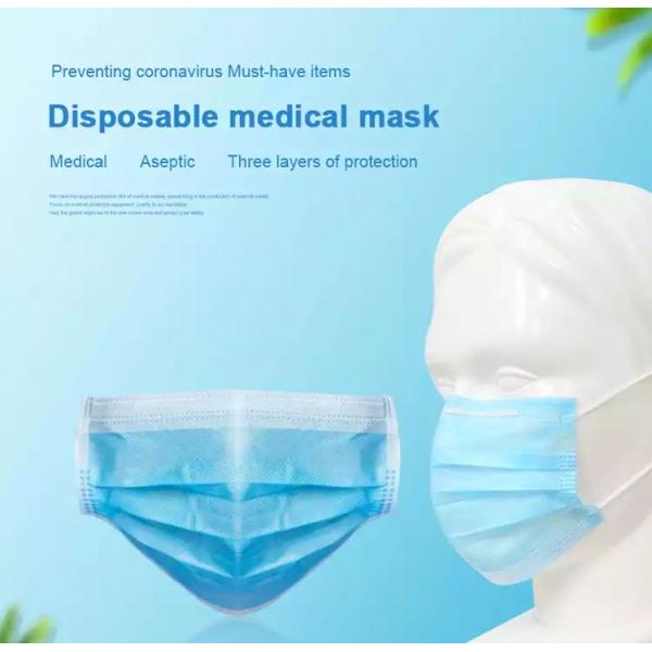Non-woven Fabric Material Disposable Surgical Face Mask For Medical