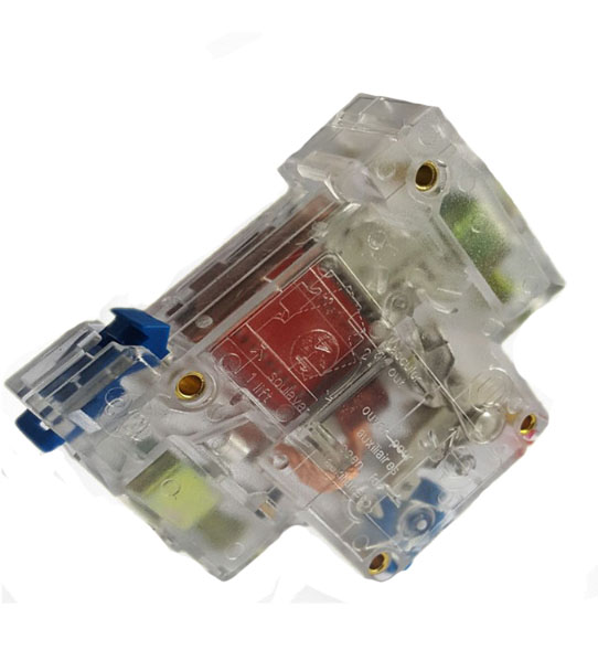 Transparent DZ47 32A 1P+N Leakage protection Residual current Circuit breaker RCBO
