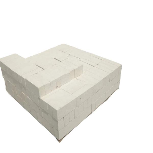 Alumina Silica Fireclay Brick for Wood Fired Pizza Ovens White Color CaO Content 0%