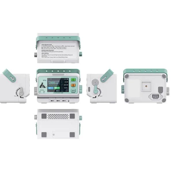 Насос вливания шприца медицинского оборудования CE ветеринарный электронный