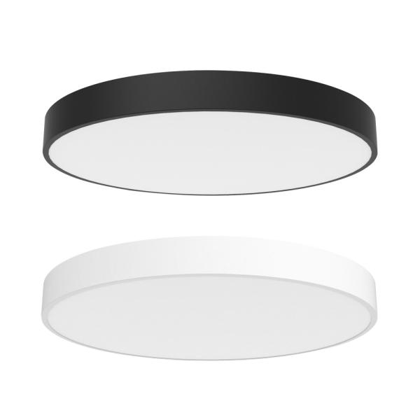Luzes de teto niveladas pretas do diodo emissor de luz de Dimmable da cozinha da montagem de 18w 30w 36w