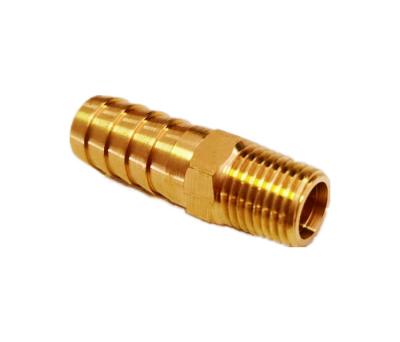 Male 1/2 Inch NPT X 1/2 Brass Tube Fitting Brass Hose Barb
