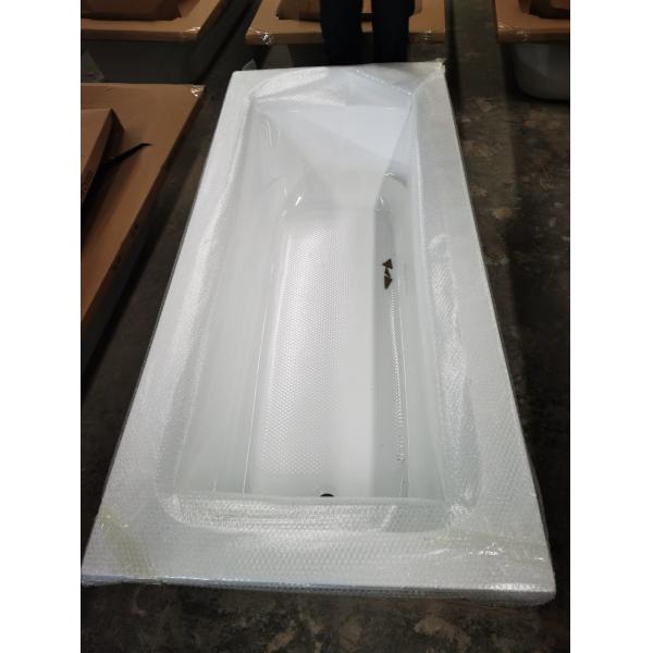 Simple Drop Acrylic Bathtub Handles Option Built in 850.000kg Package Gross Weight