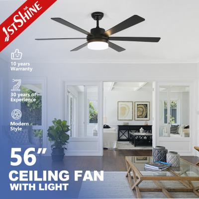 35w 56 Inch Silent Modern LED Ceiling Fan Energy Saving DC Motor