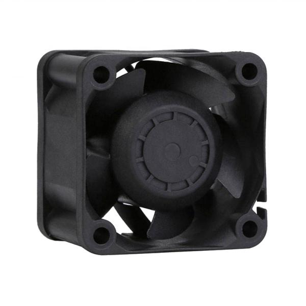 High Speed Server Axial Fan 12v 40*40*28mm Dual Ball Bearing 4 Wire