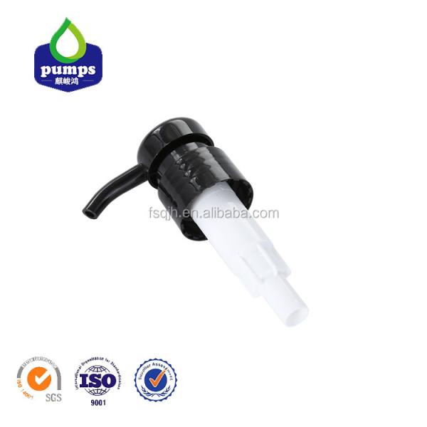 Bomba preta do distribuidor do sabão da cozinha, 2.3g 28/410 Jet Lotion Pump 3-4 que pressionam