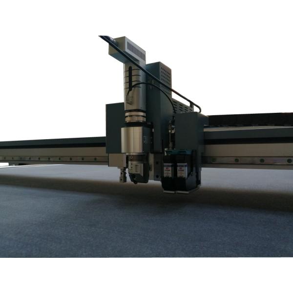 Single Ply CNC Digital Fabric Textile Cutting Machine with Round Knife Vibration Cutter