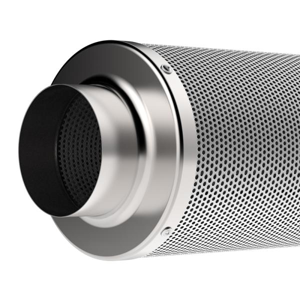 Нержавеющая гидропоника Внутренние растения растут 4-12 дюймов Углеродный фильтр для охлаждения воздуха